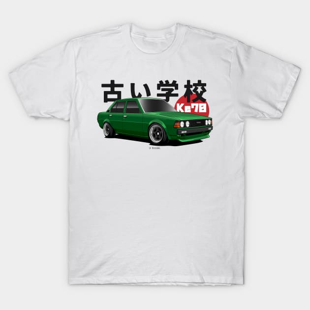 Corolla Ke70 T-Shirt by LpDesigns_